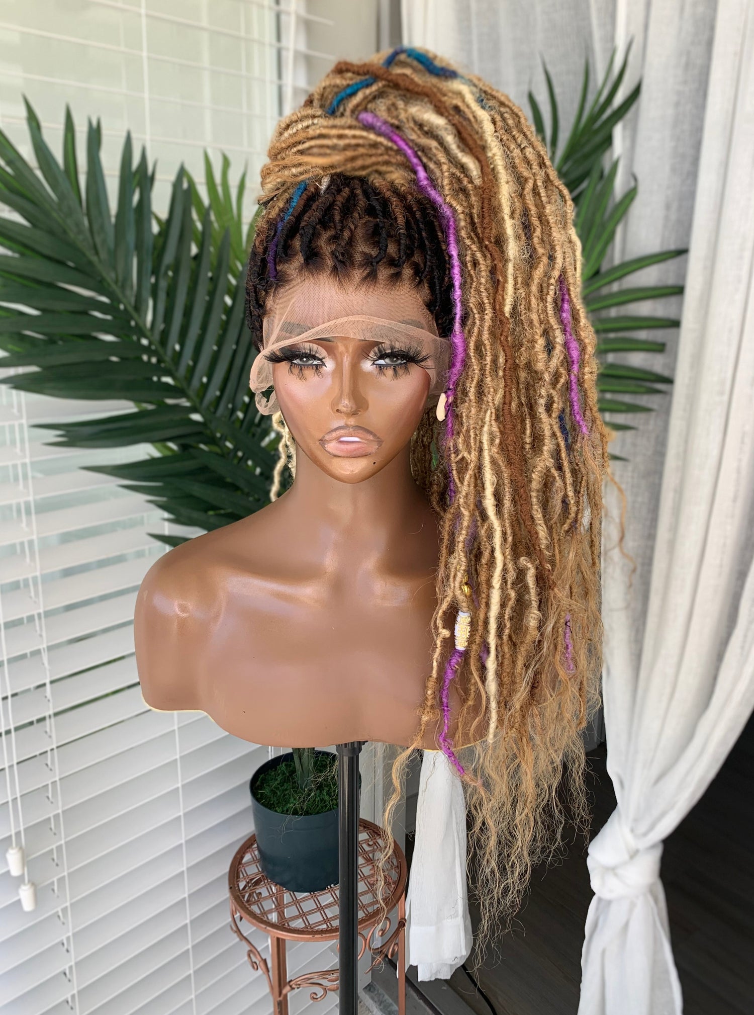 Unicorn Distressed Goddess Locs – Bella Couture Wigs
